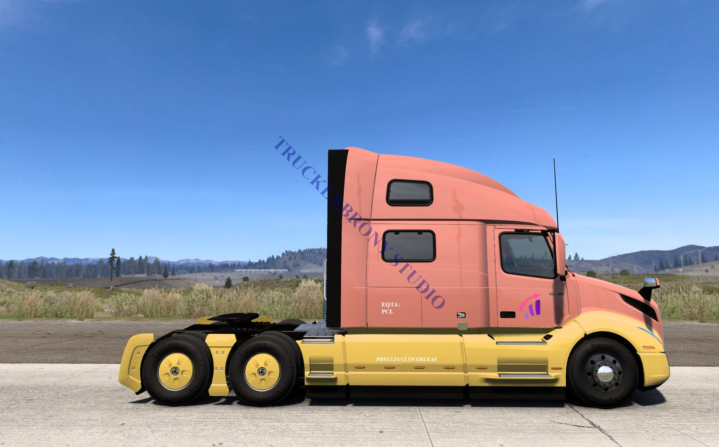 Phyllis Cloverleaf Volvo VNL (Digital Image) Digital Image
