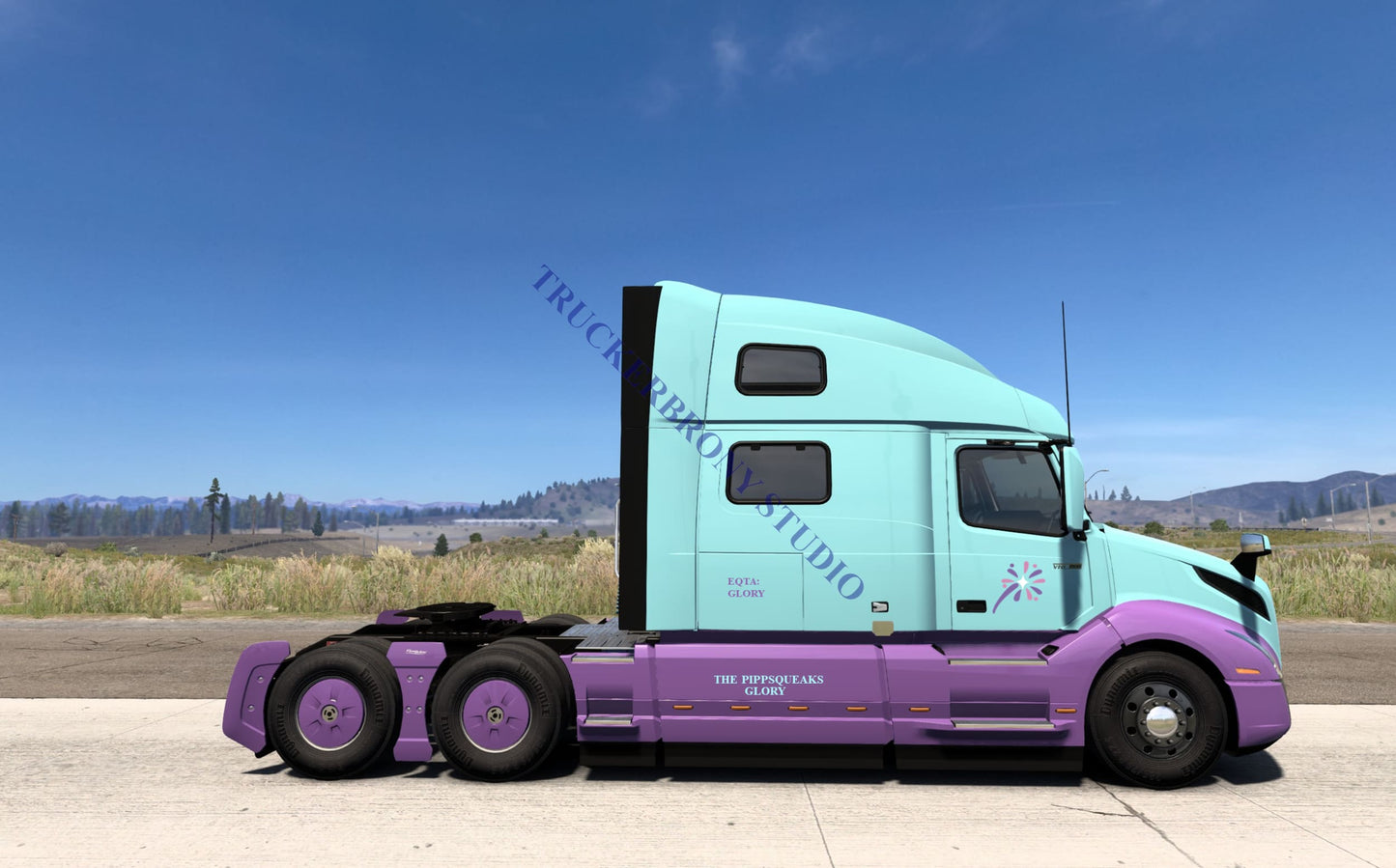 Pippsqueaks (Glory) Volvo VNL (Digital Image) Digital Image