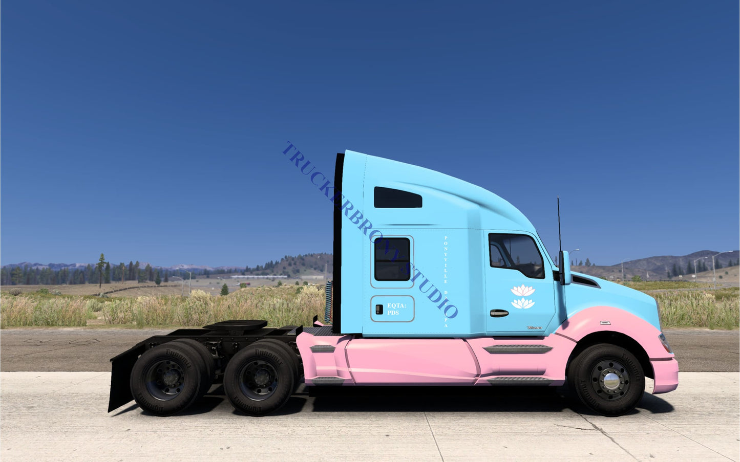 Ponyville Day Spa Kenworth T680 (Digital Image) Digital Image