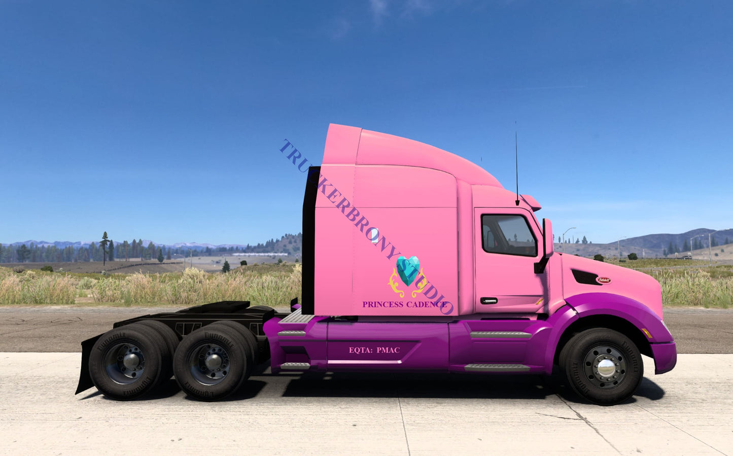 Princess Cadence Peterbilt 579 (Digital Image)