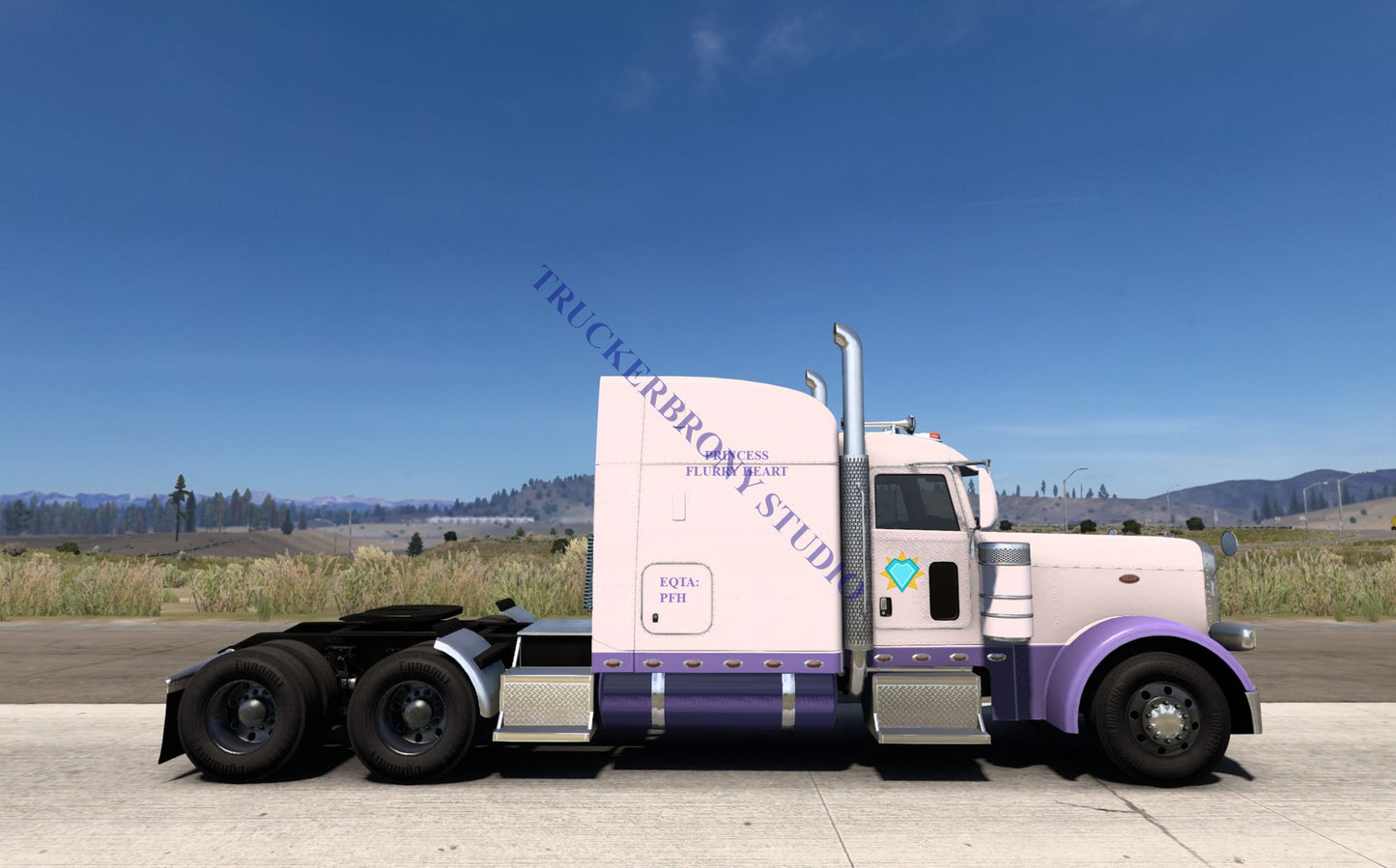 Princess Flurry Heart Peterbilt 389 (Digital Image)