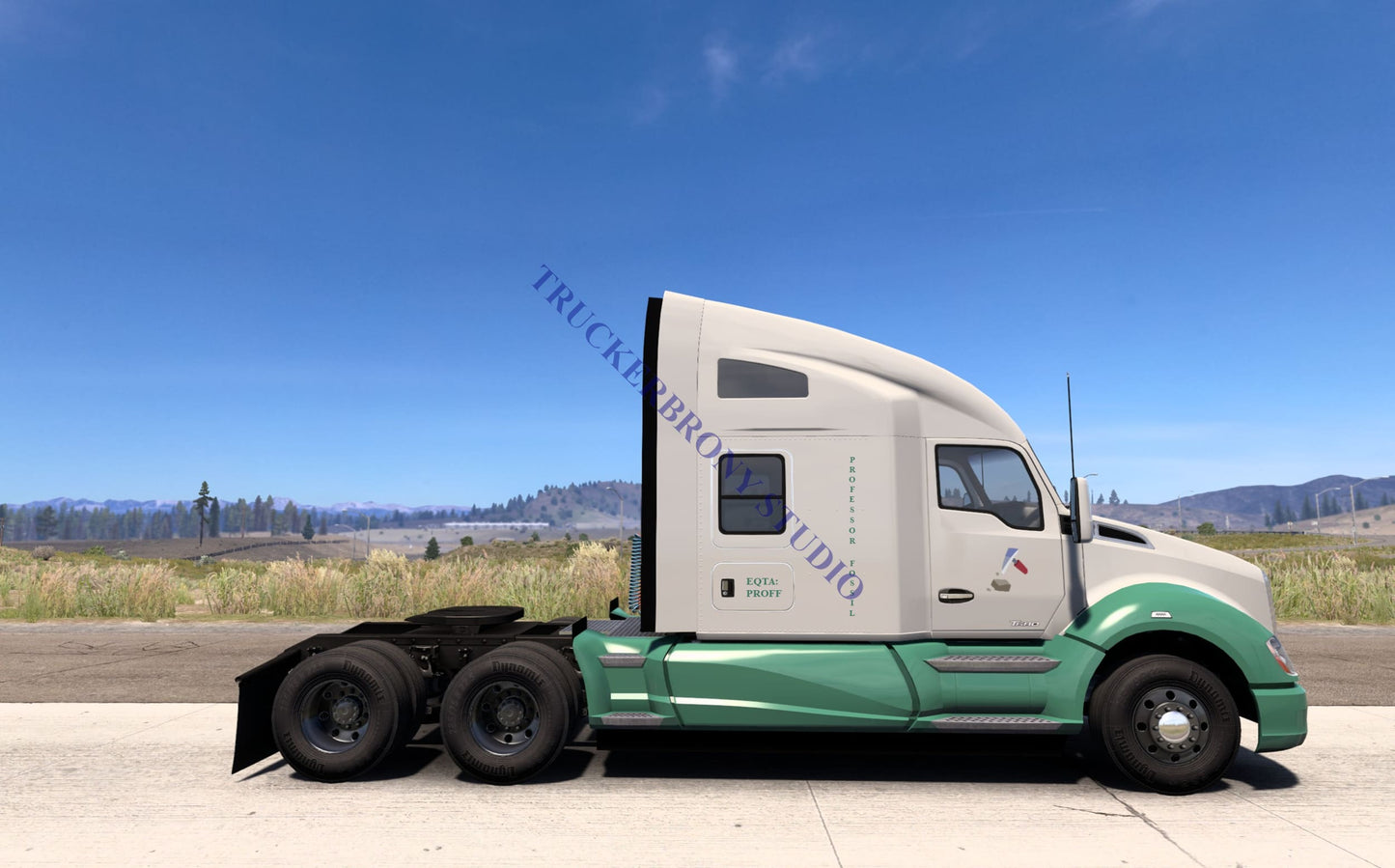 Professor Fossil Kenworth T680 (Digital Image)