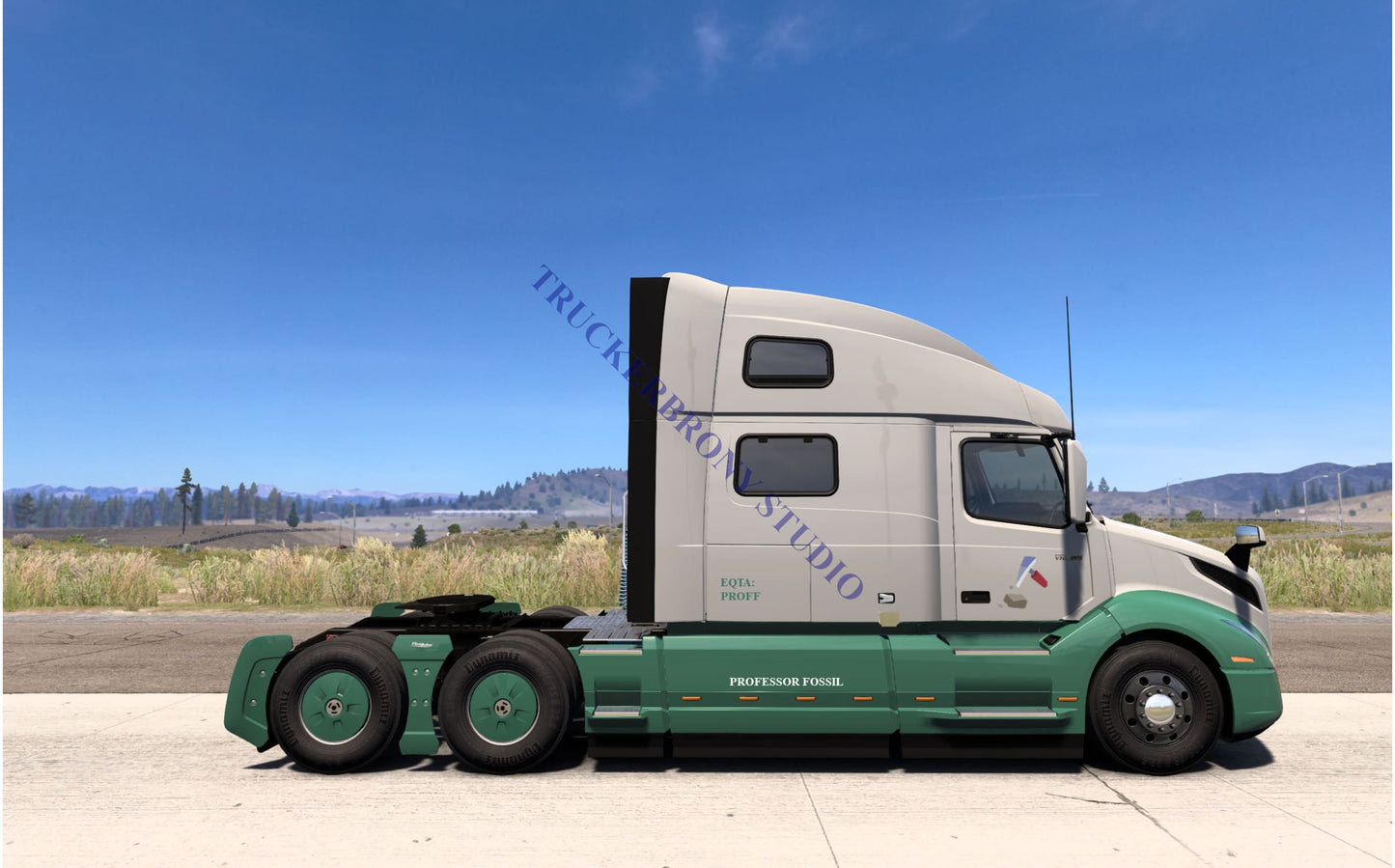 Professor Fossil Volvo Vnl (Digital Image)