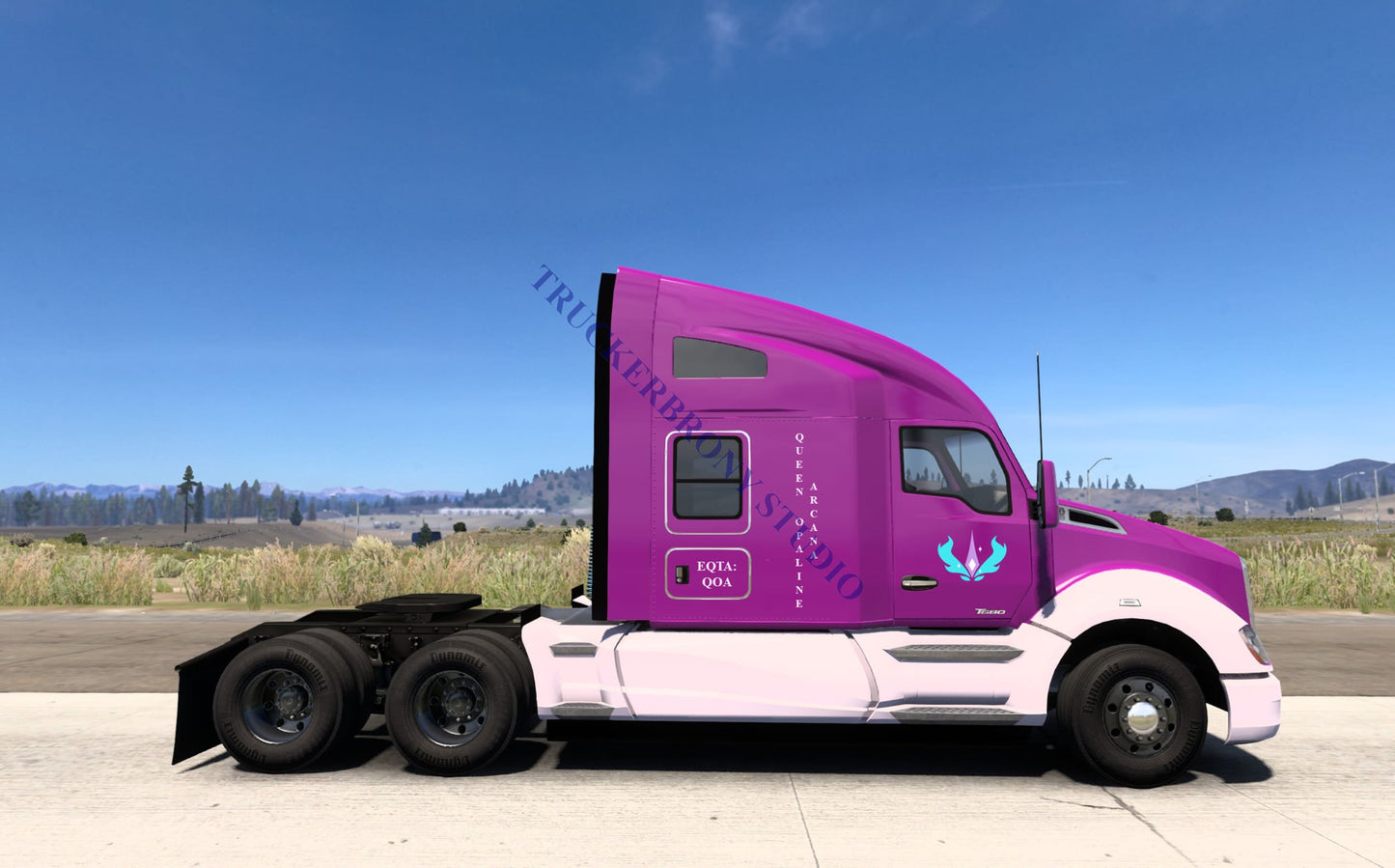 Queen Opaline Arcana Kenworth T680 (Digital Image)