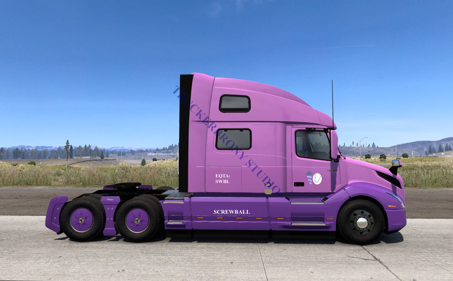 Screwball Volvo Vnl (Digital Image)
