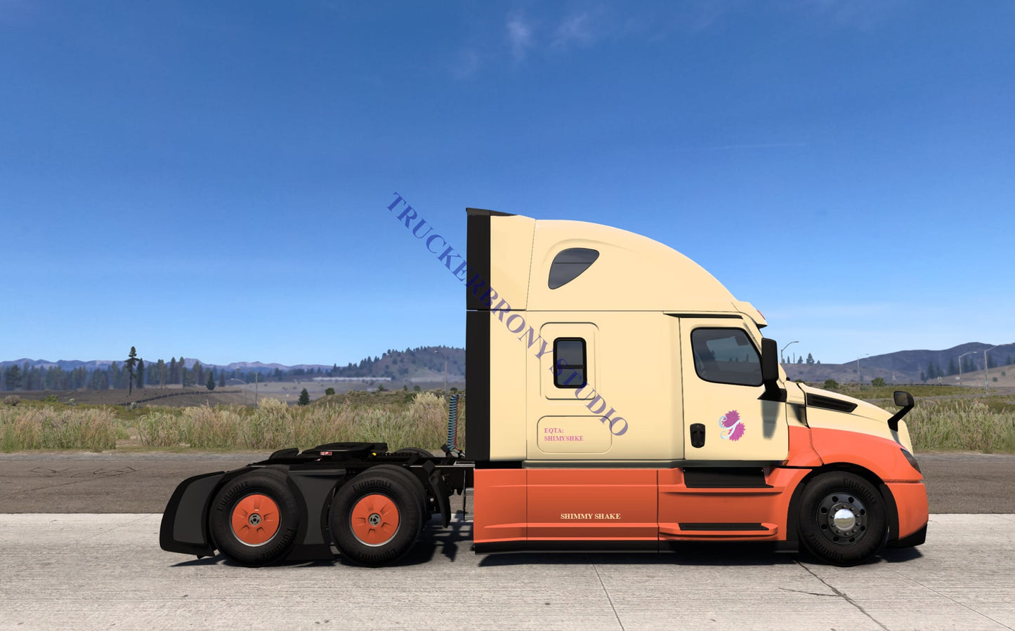 Shimmy Shake Freightliner Cascadia (Digital Image) Digital Image