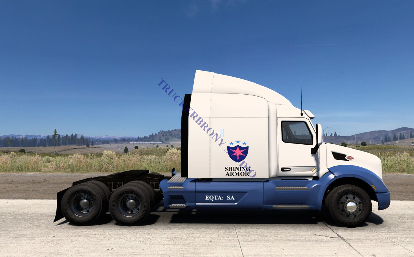 Shining Armor Peterbilt 579 (Digital Image)