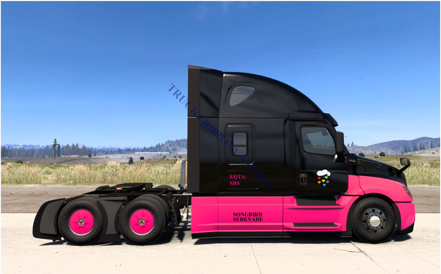 Songbird Serenade Freightliner Cascadia (Digital Image)