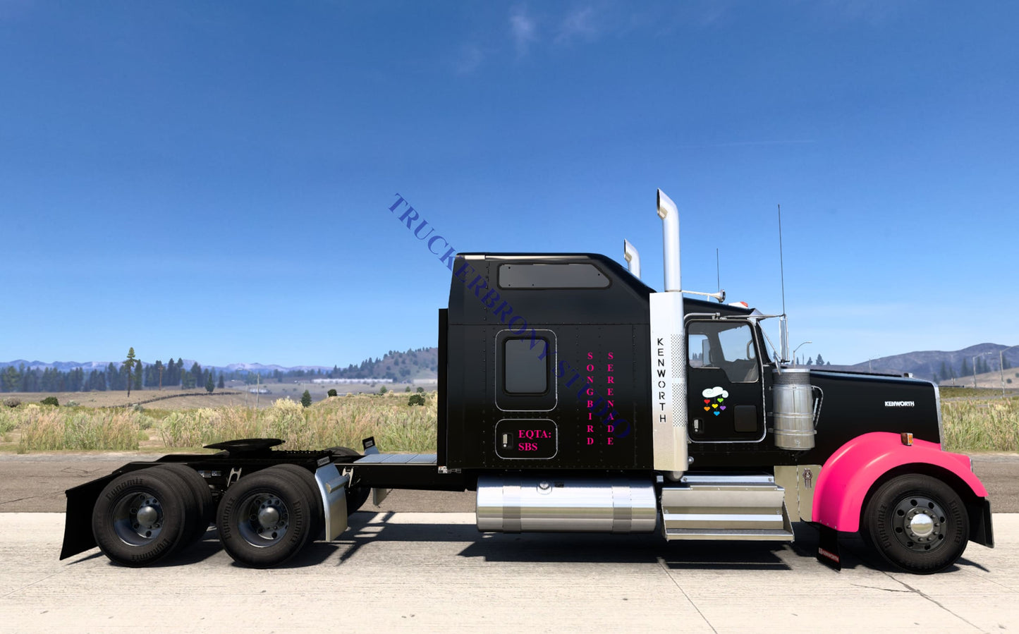 Songbird Serenade Kenworth W9000 (Digital Image)