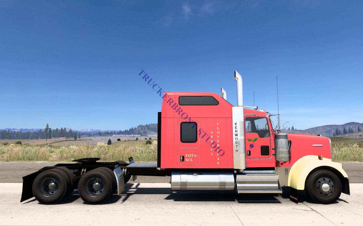 Sprout Cloverleaf Kenworth W9000 (Digital Image)