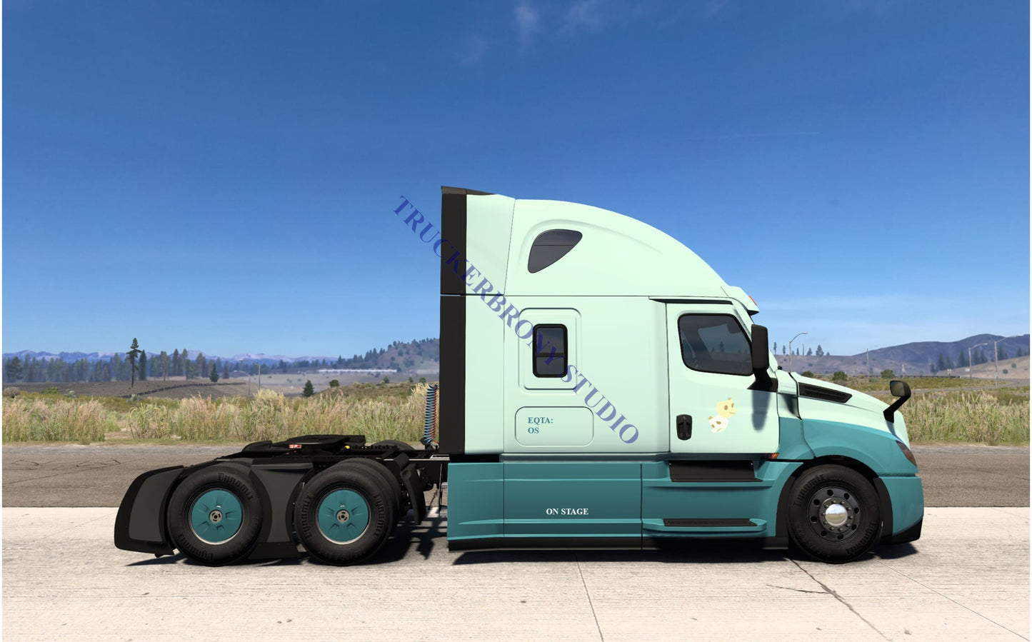 Stage Freightliner Cascadia (Digital Image) Digital Image