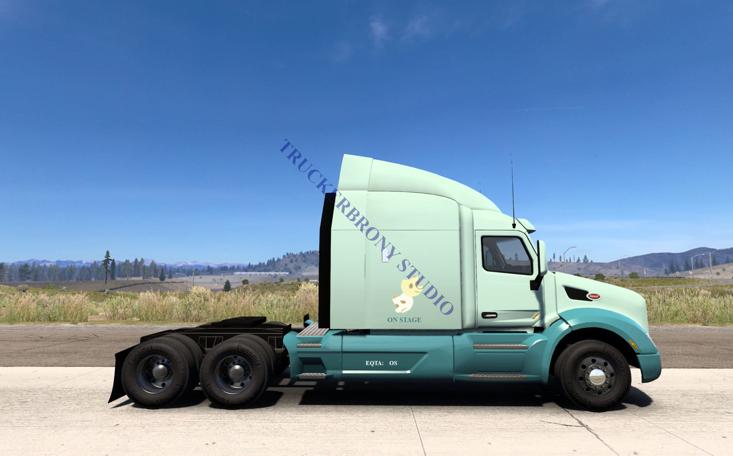 Stage Peterbilt 579 (Digital Image) Digital Image