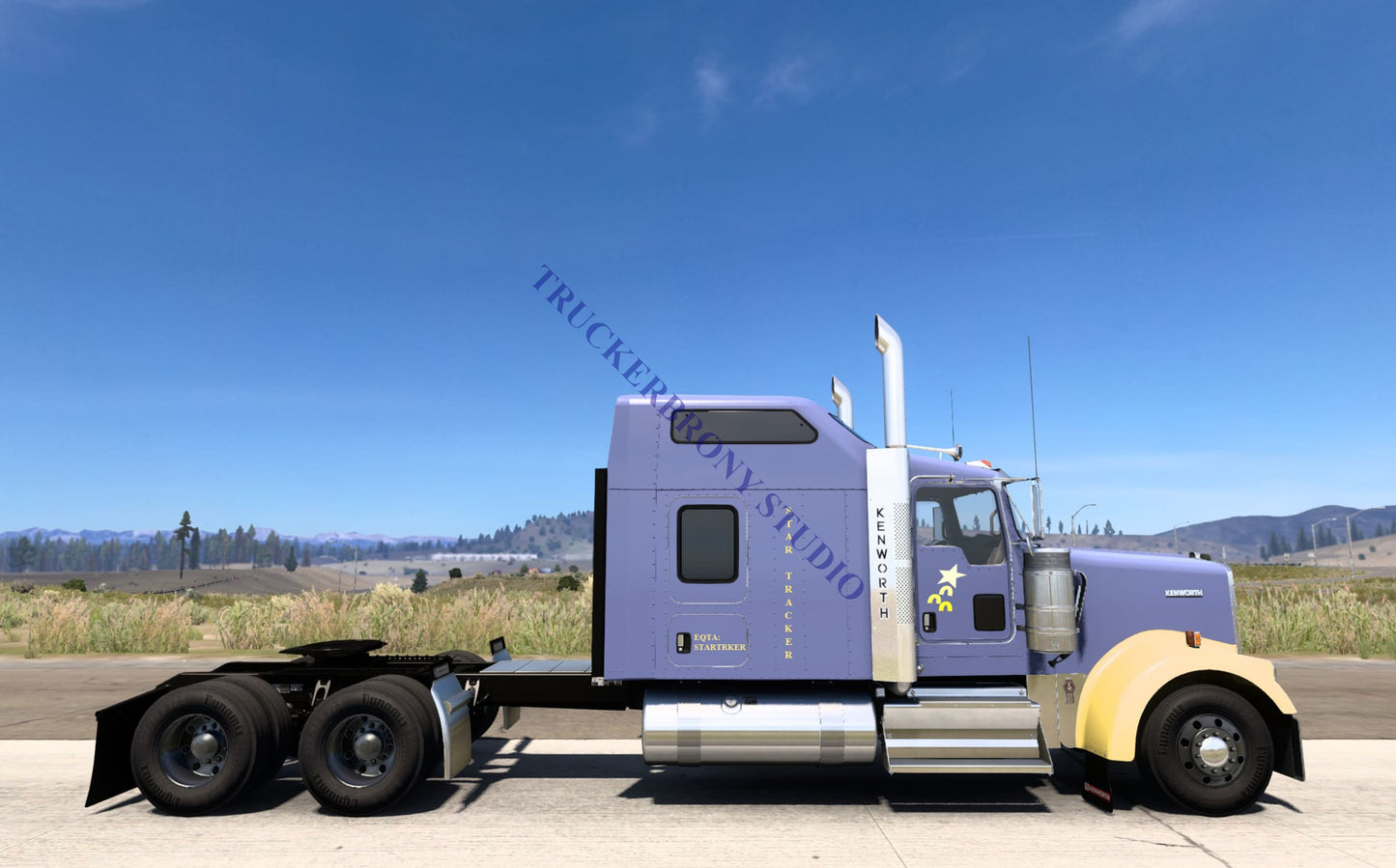 Star Tracker Kenworth W9000 (Digital Image)