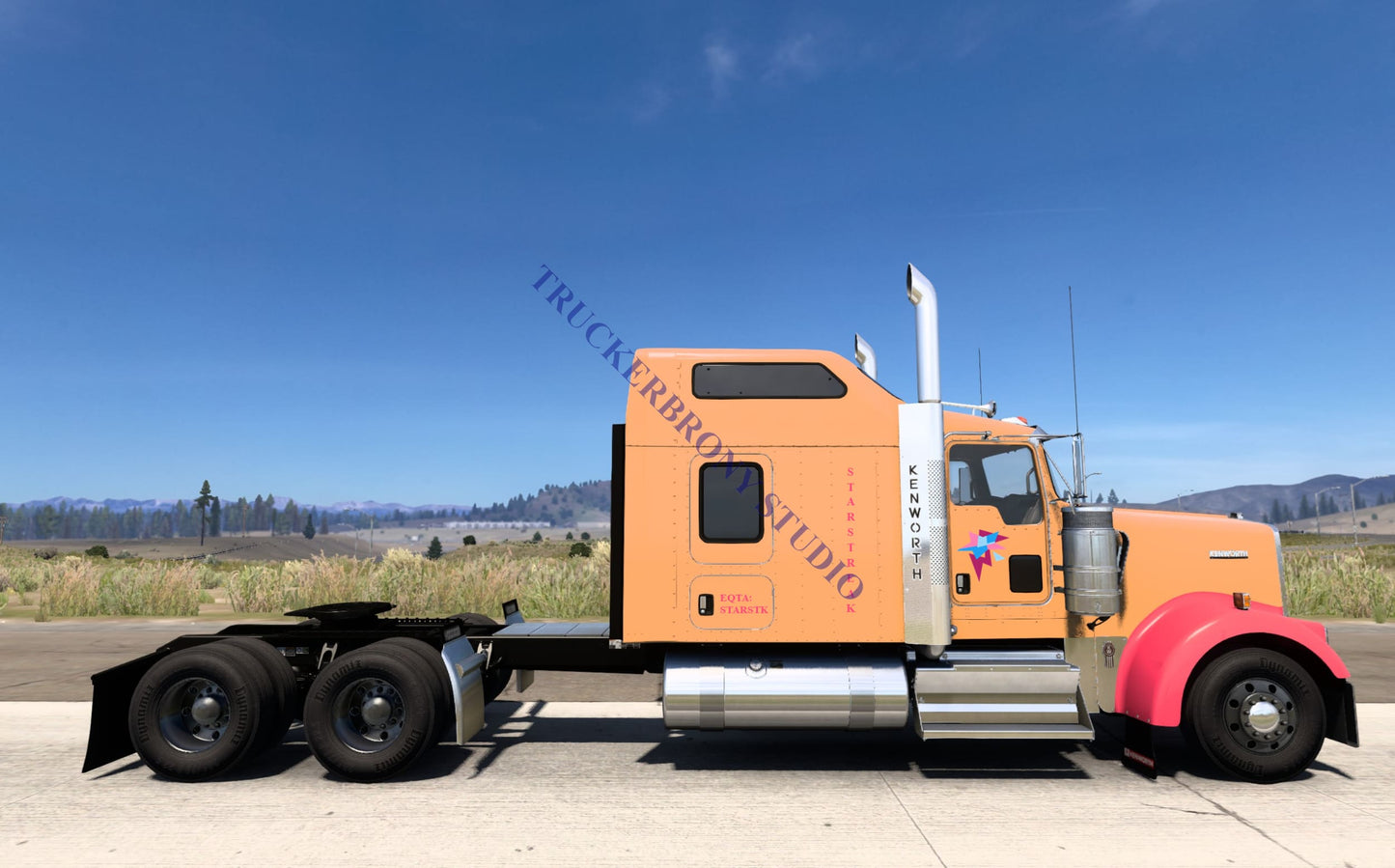 Starstreak Kenworth W9000 (Digital Image)