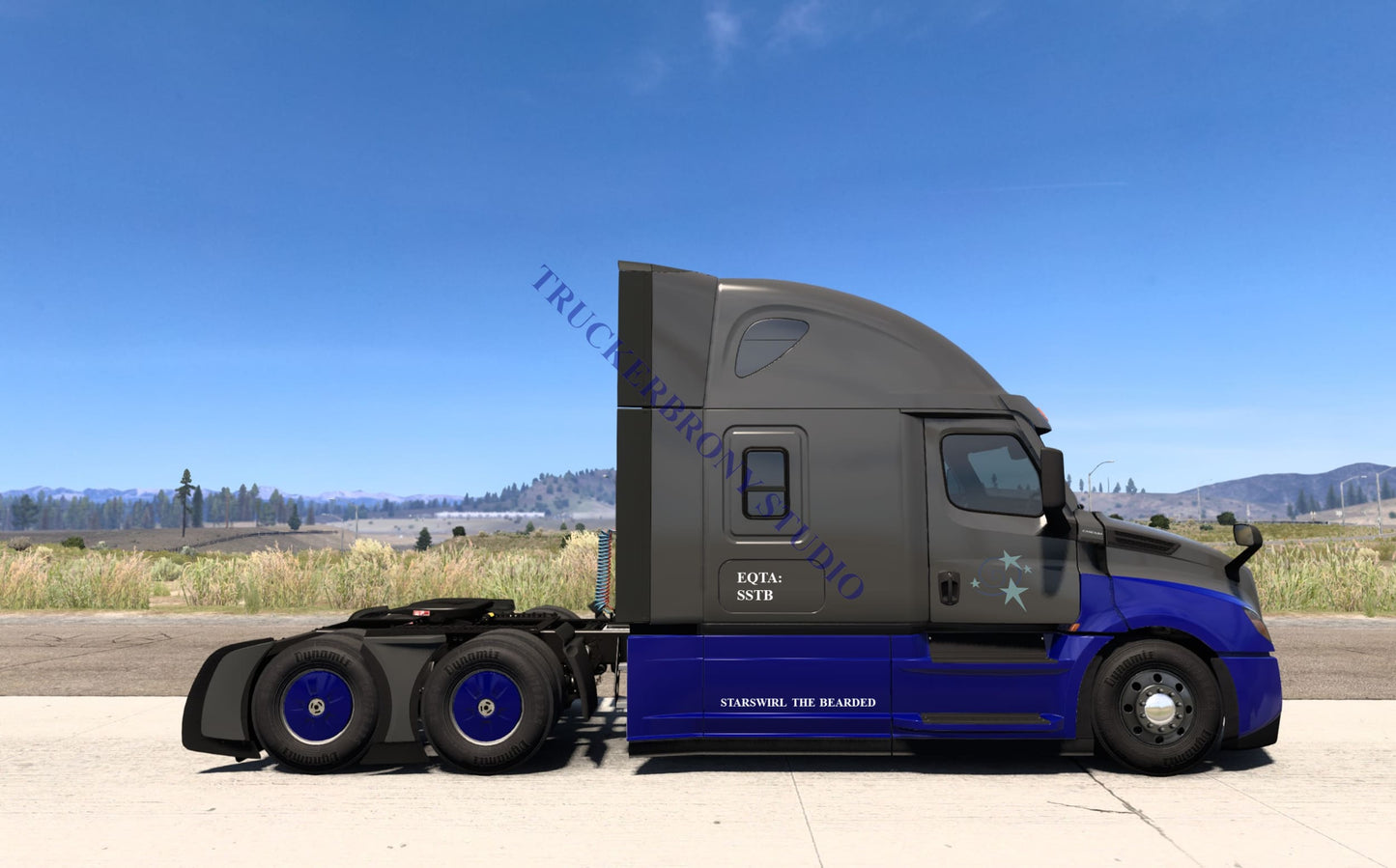 Starswirl The Bearded Freightliner Cascadia (Digital Image)