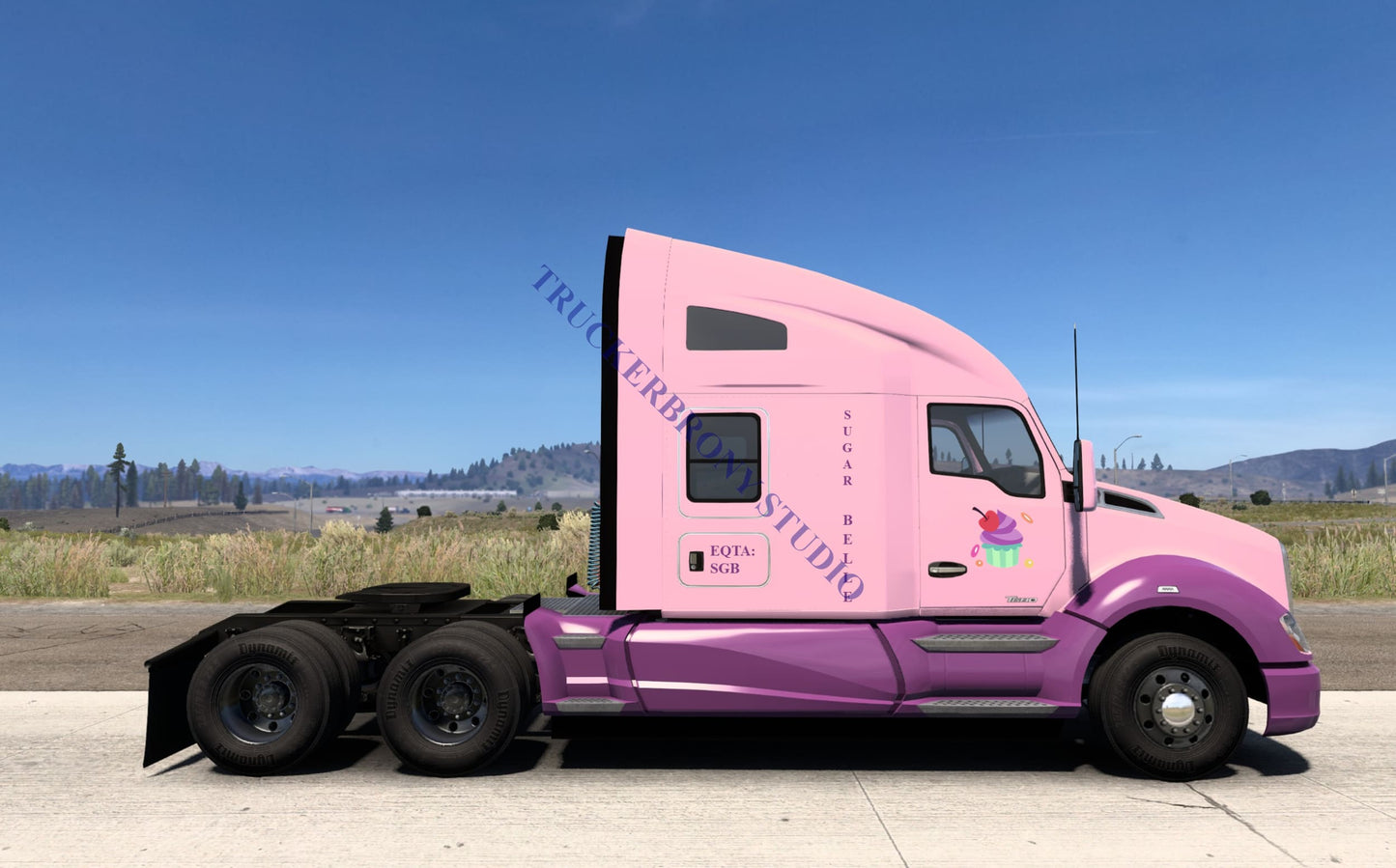 Sugar Belle Kenworth T680 (Digital Image)