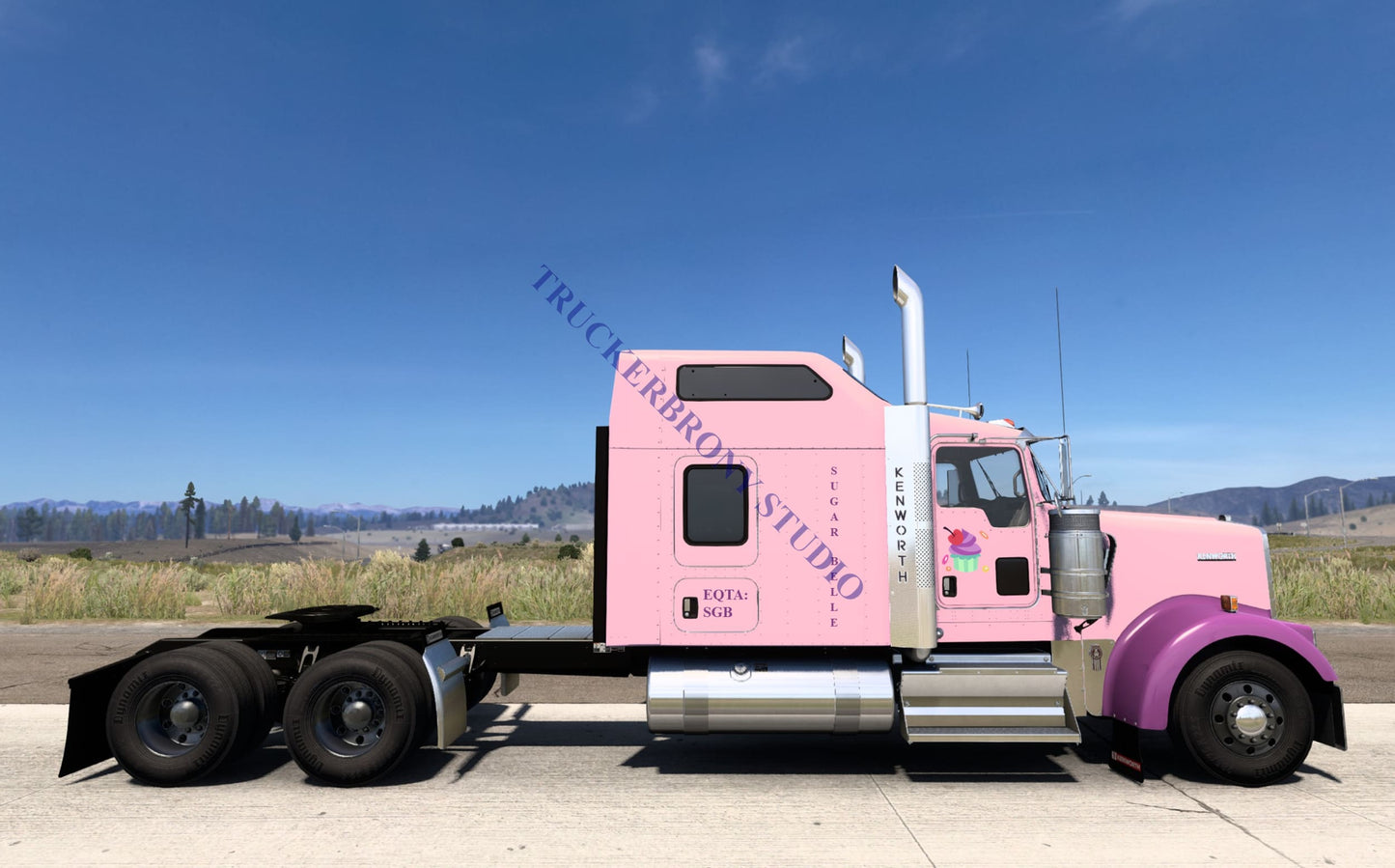 Sugar Belle Kenworth W9000 (Digital Image)