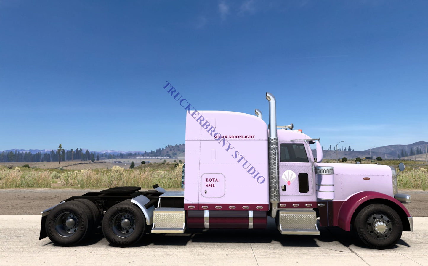 Sugar Moonlight Peterbilt 389 (Digital Image)