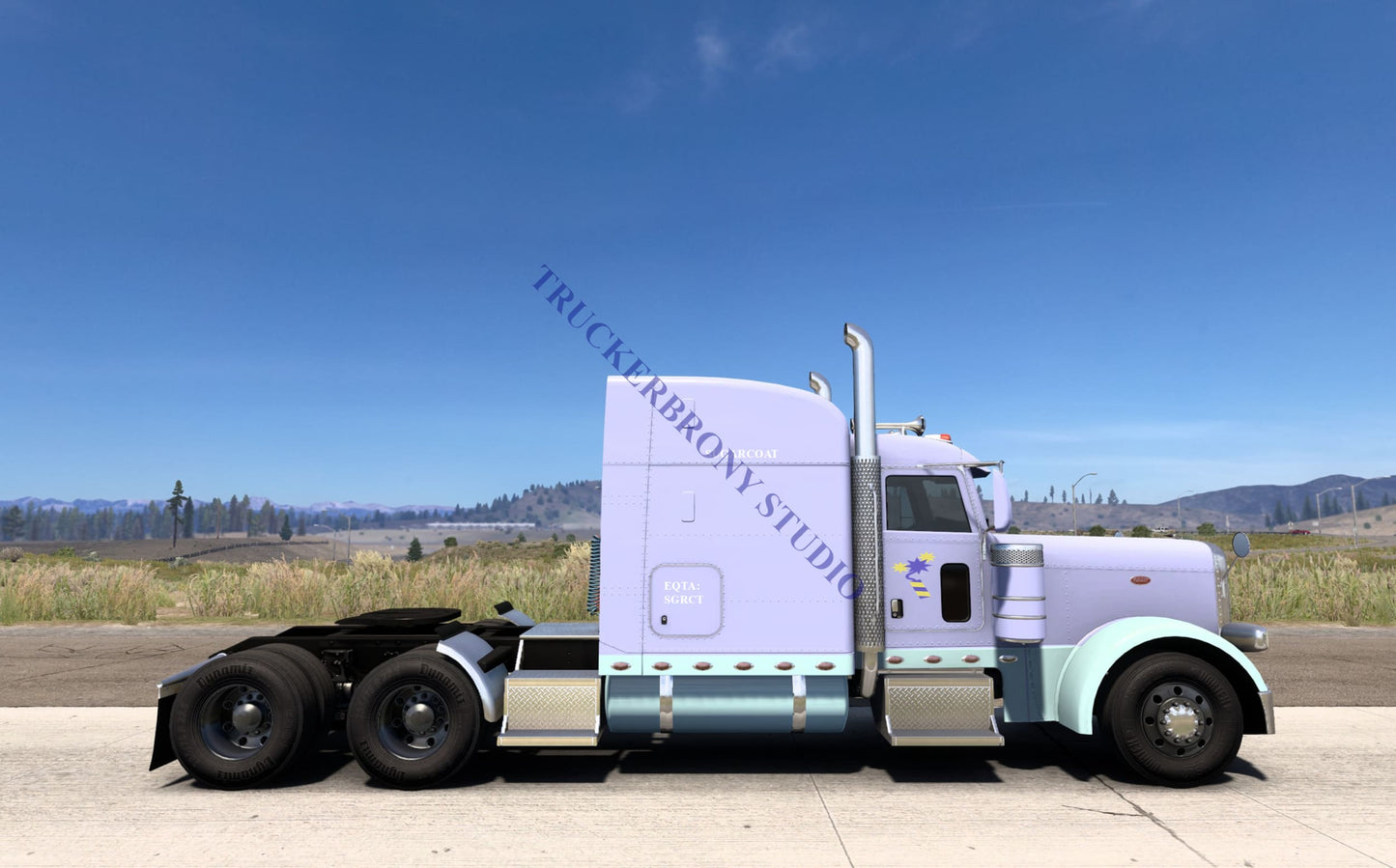 Sugarcoat Peterbilt 389 (Digital Image) Digital Image