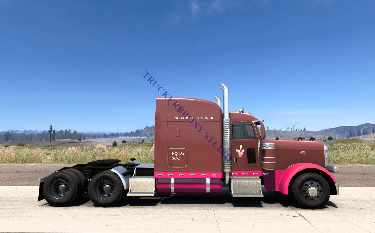 Sugarcube Corner Peterbilt 389 (Digital Image)