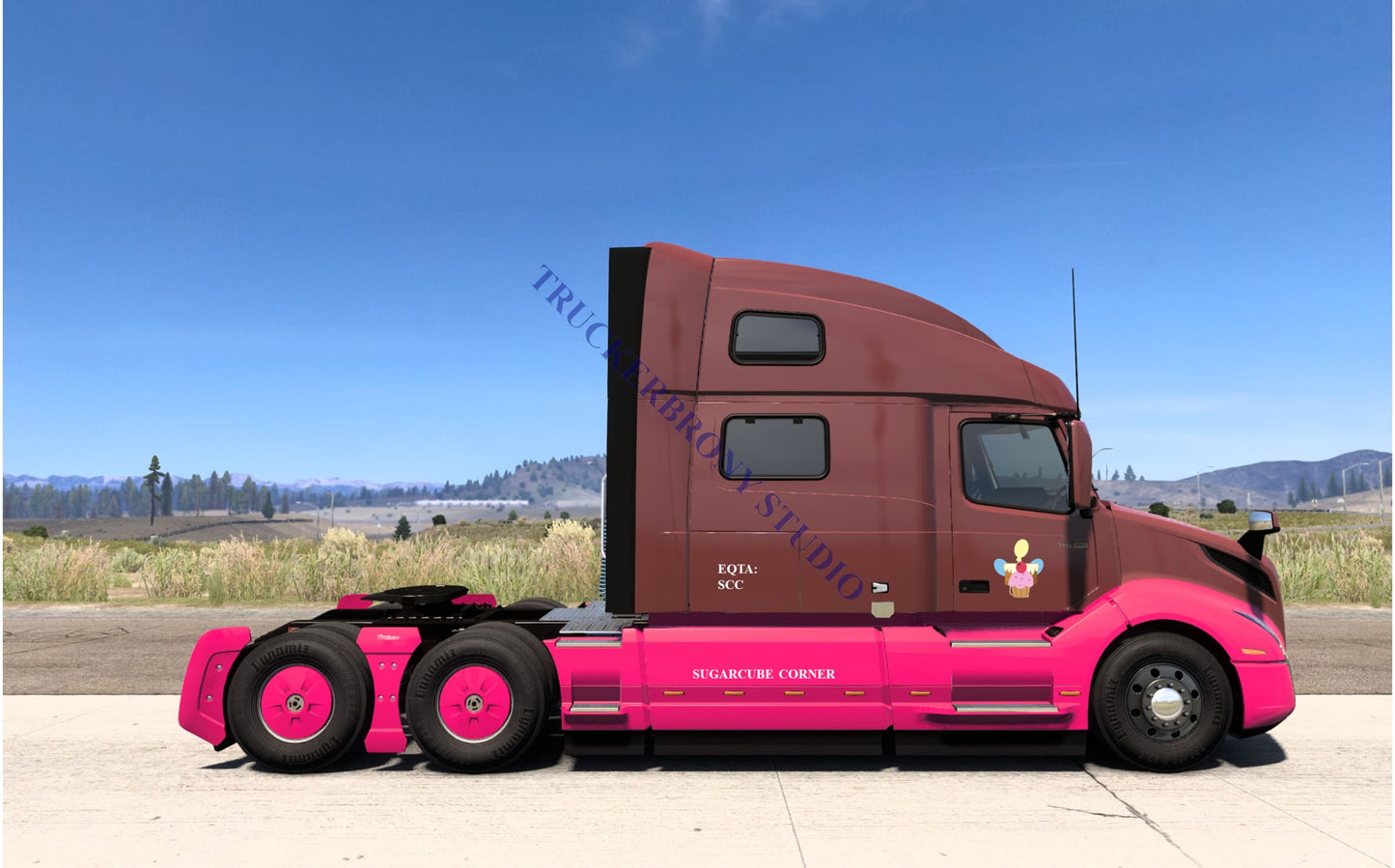 Sugarcube Corner Volvo Vnl (Digital Image)