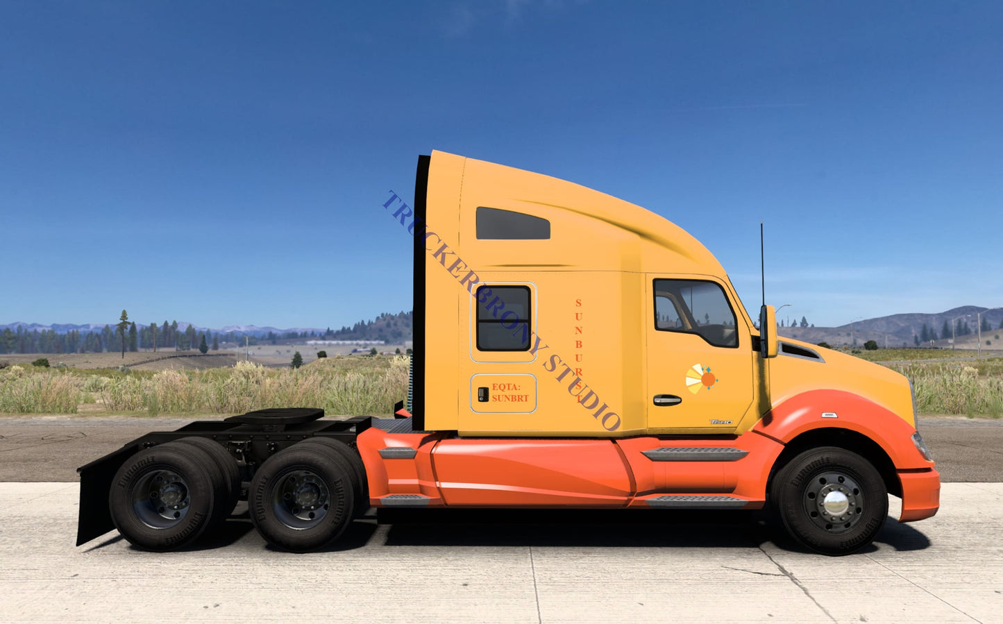 Sunburst Kenworth T680 (Digital Image)
