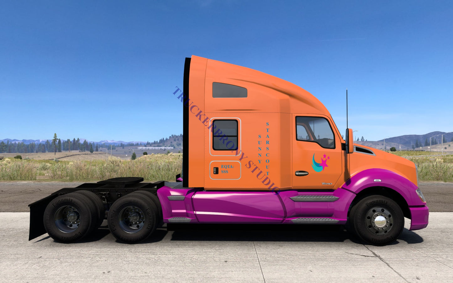 Sunny Starscout Kenworth T680 (Digital Image)
