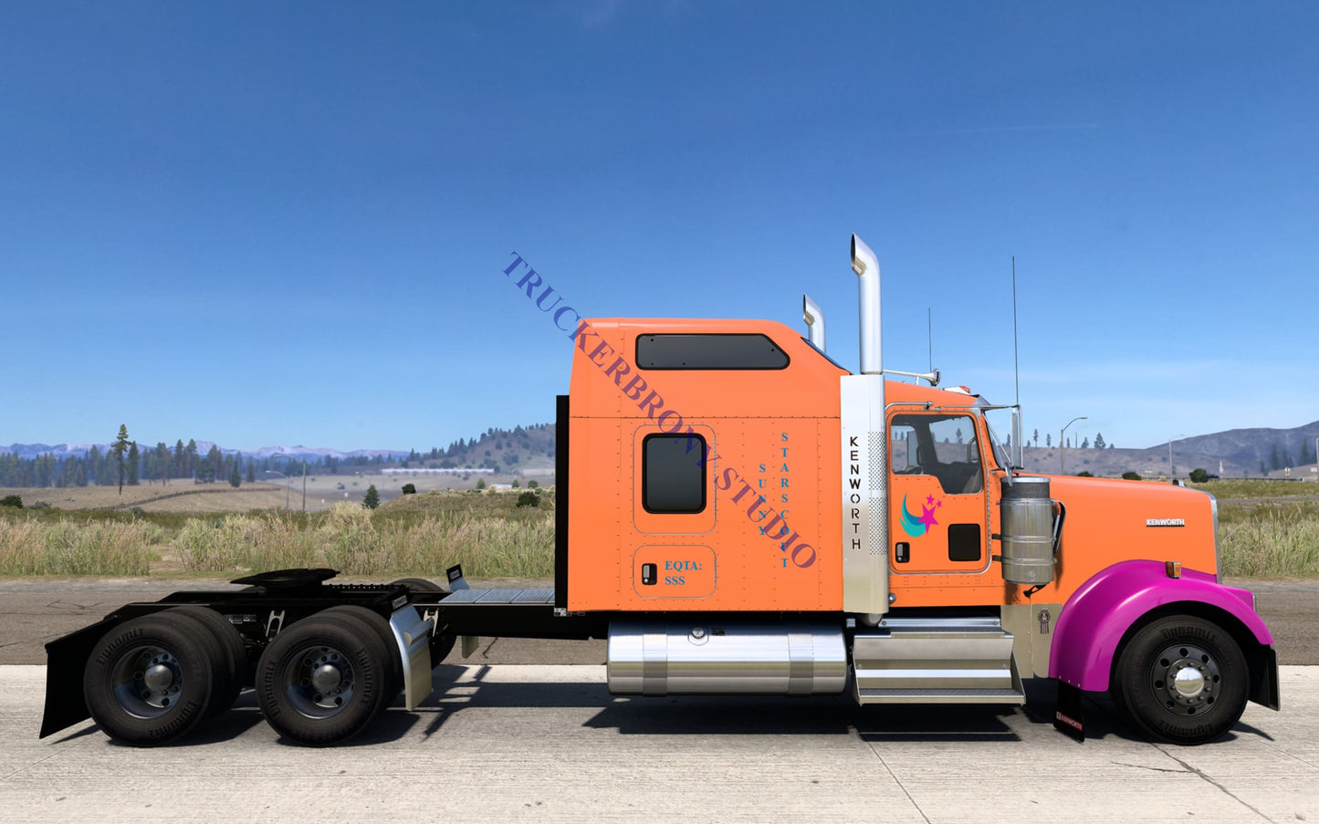 Sunny Starscout Kenworth W9000 (Digital Image)