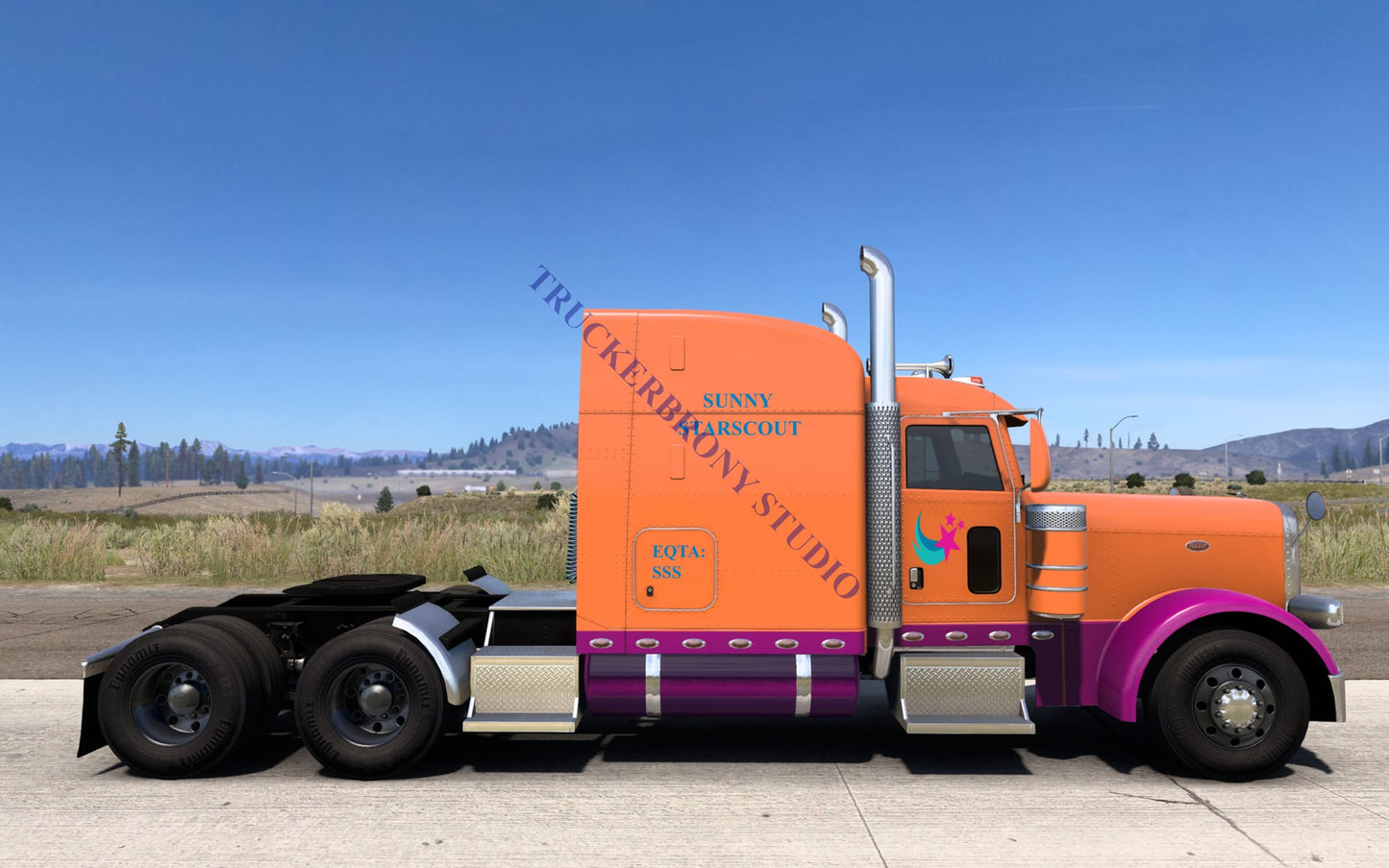 Sunny Starscout Peterbilt 389 (Digital Image)