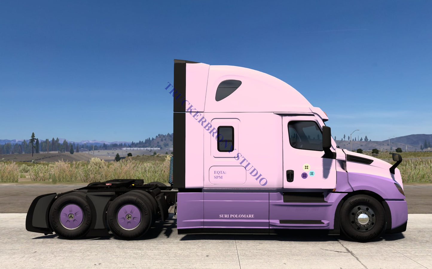 Suri Polomare Freightliner Cascadia (Digital Image)