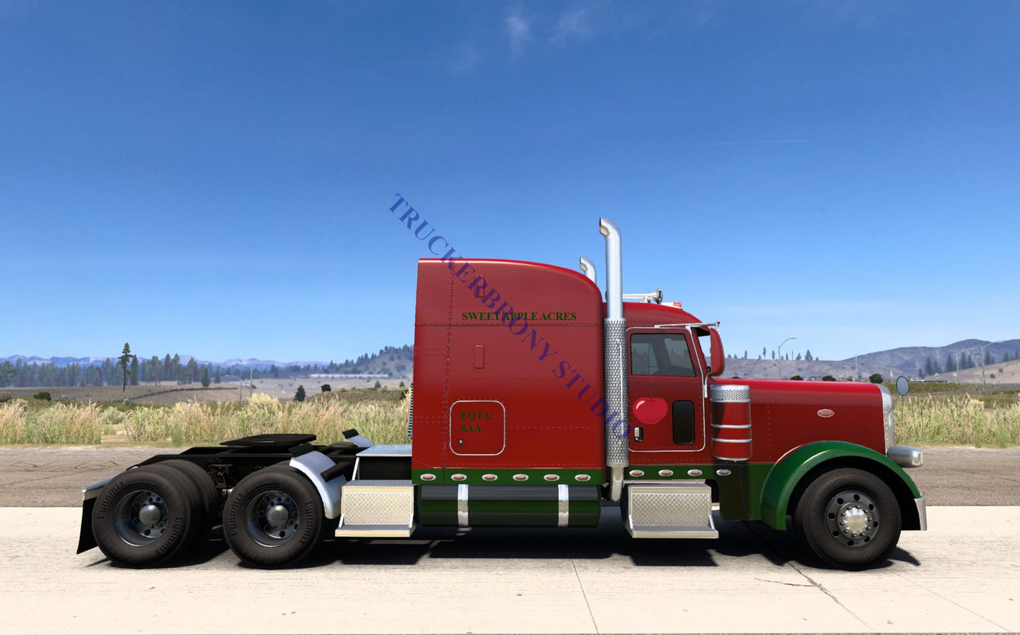 Sweet Apple Acres Peterbilt 389 (Digital Image)