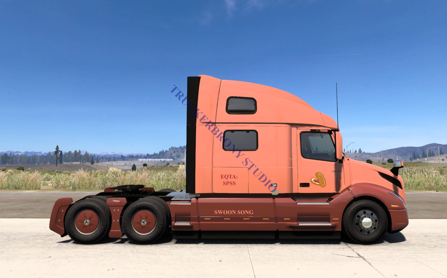 Swoon Song Volvo Vnl (Digital Image)