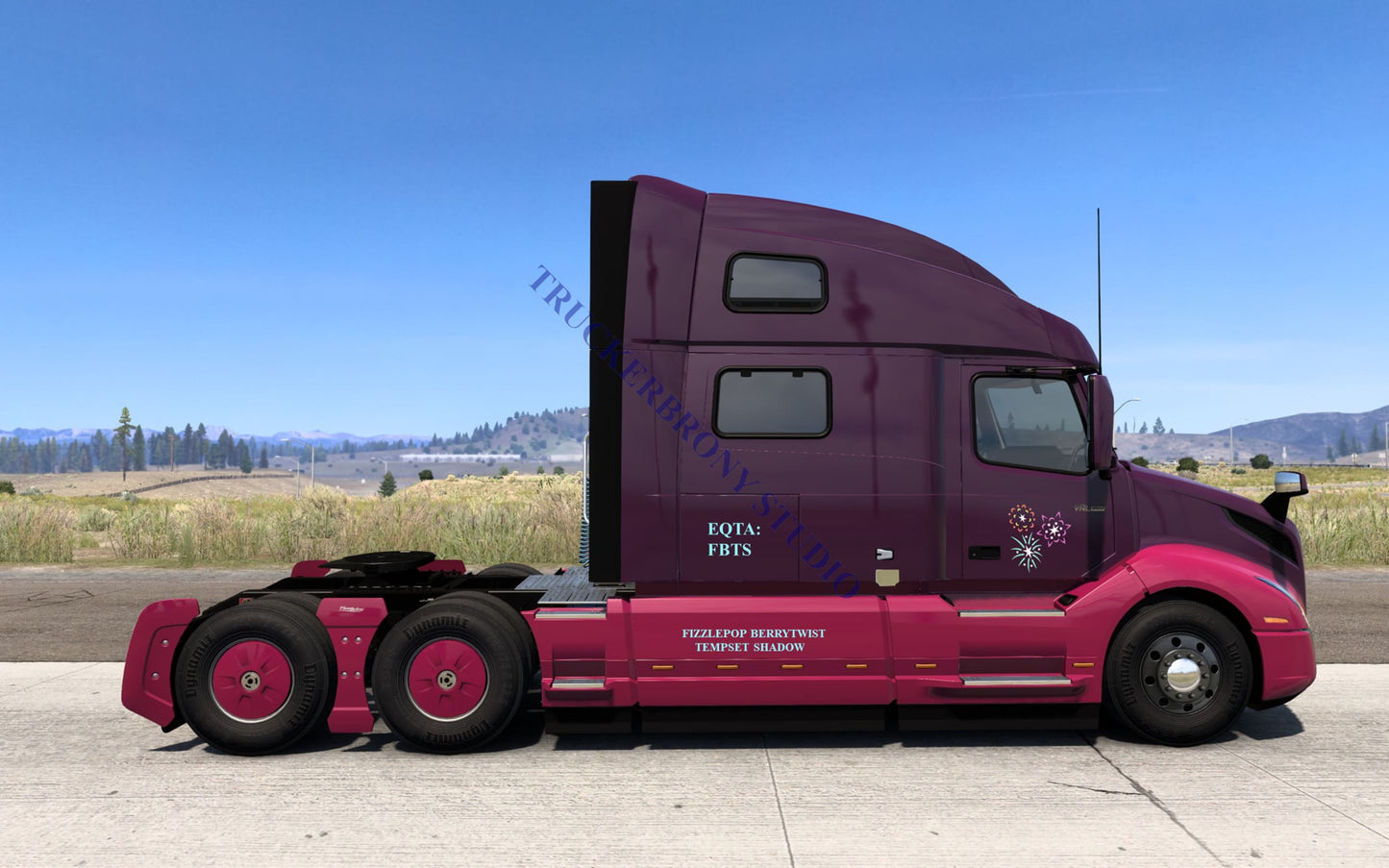 Tempest Shadow Volvo Vnl (Digital Image)