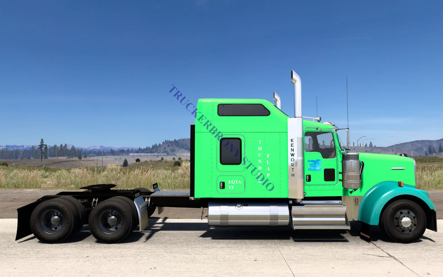 Thunder Flap Kenworth W9000 (Digital Image)