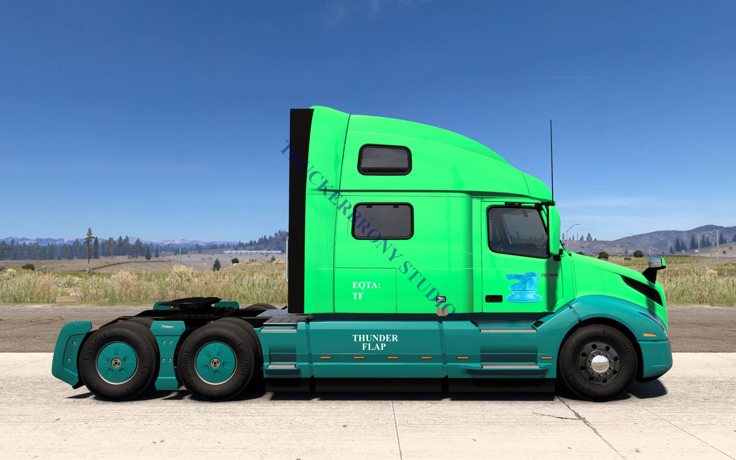 Thunder Flap Volvo Vnl (Digital Image)