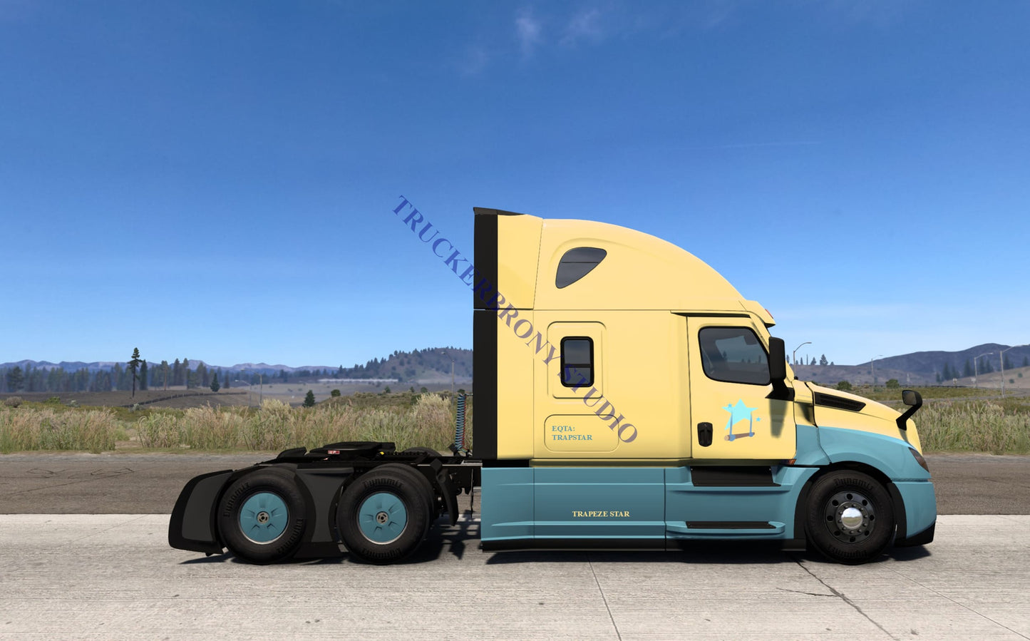 Trapeze Star Freightliner Cascadia (Digital Image) Digital Image