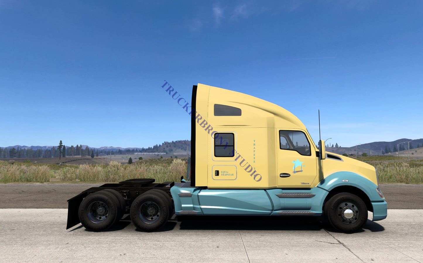Trapeze Star Kenworth T680 (Digital Image) Digital Image