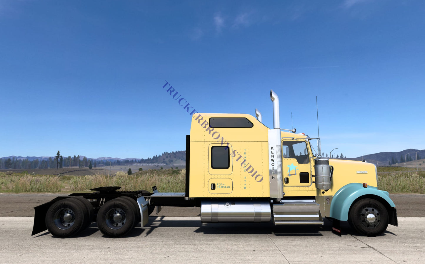 Trapeze Star Kenworth W9000 (Digital Image) Digital Image