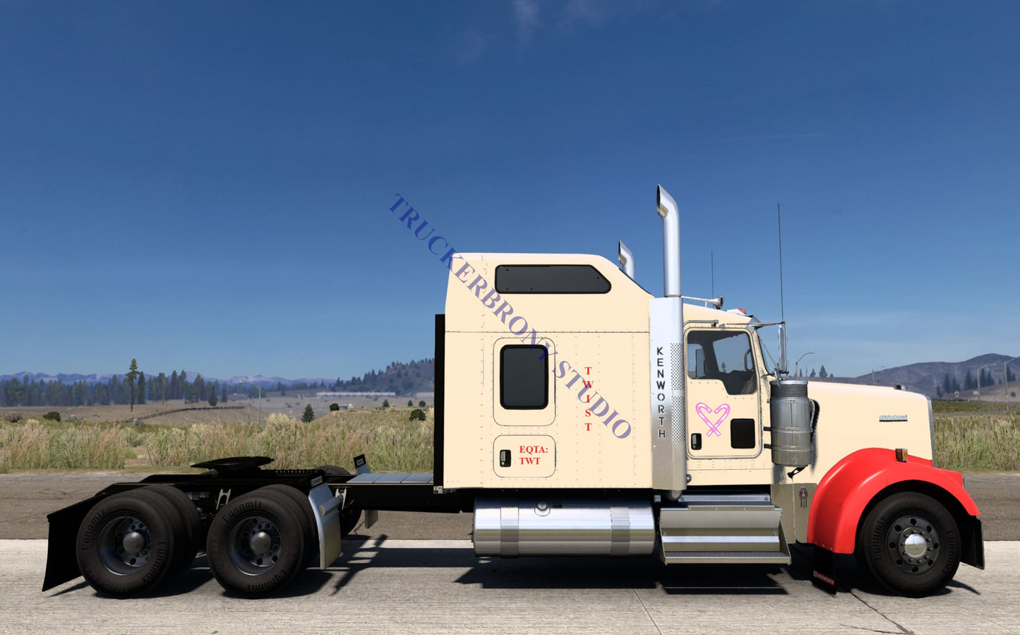 Twist Kenworth W9000 (Digital Image)