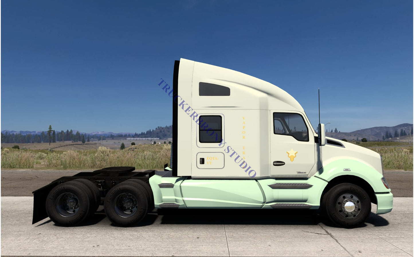 Vapor Trail Kenworth T680 (Digital Image)