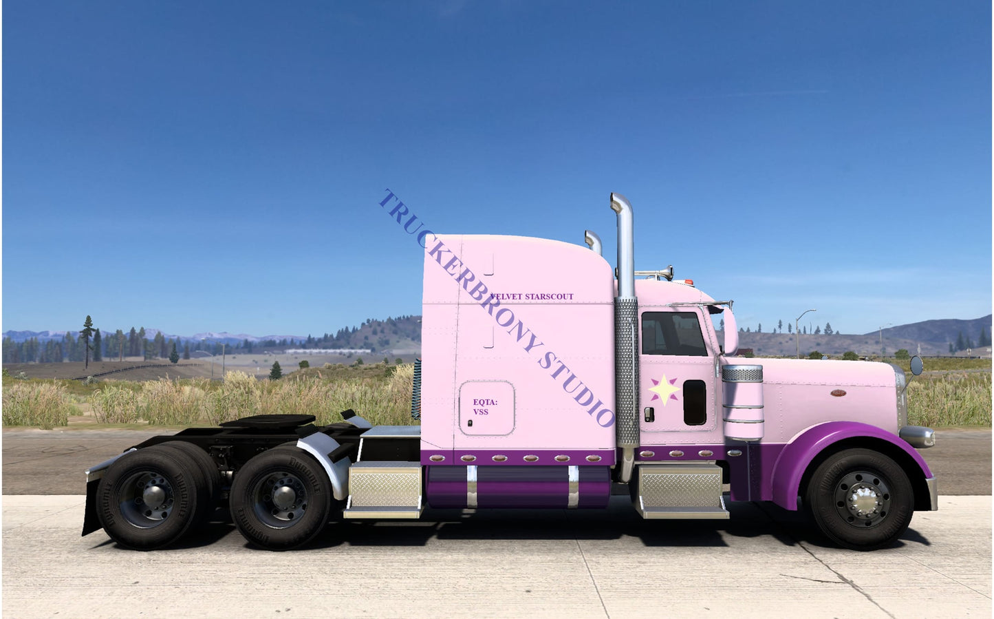 Velvet Starscout Peterbilt 389 (Digital Image)