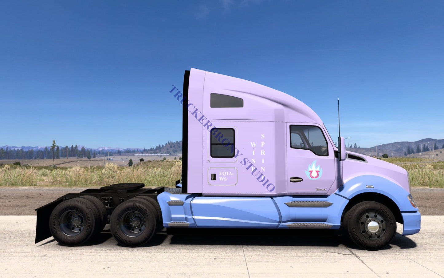 Wind Sprint Kenworth T680 (Digital Image)