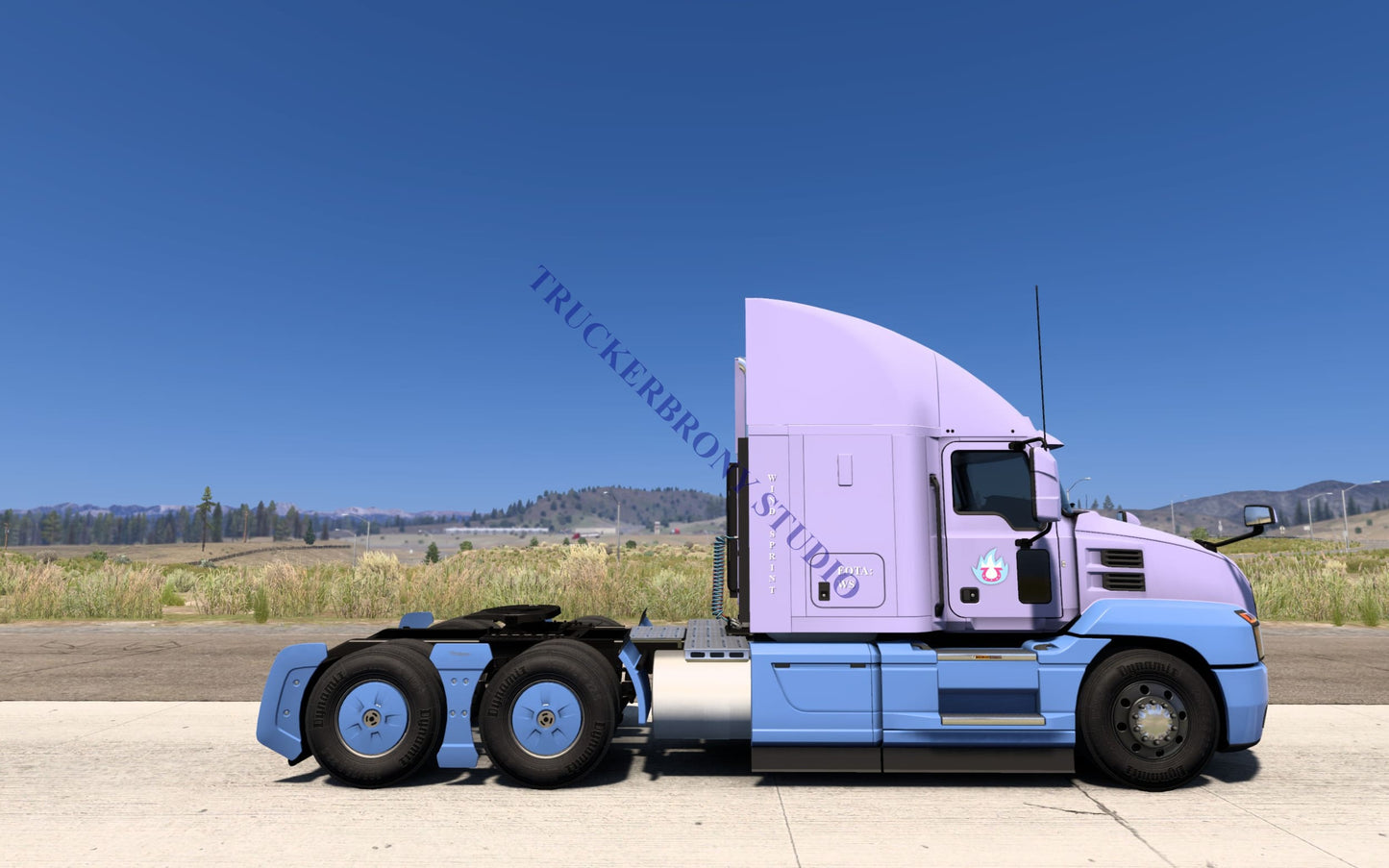 Wind Sprint Mack Anthem (Digital Image) Digital Image
