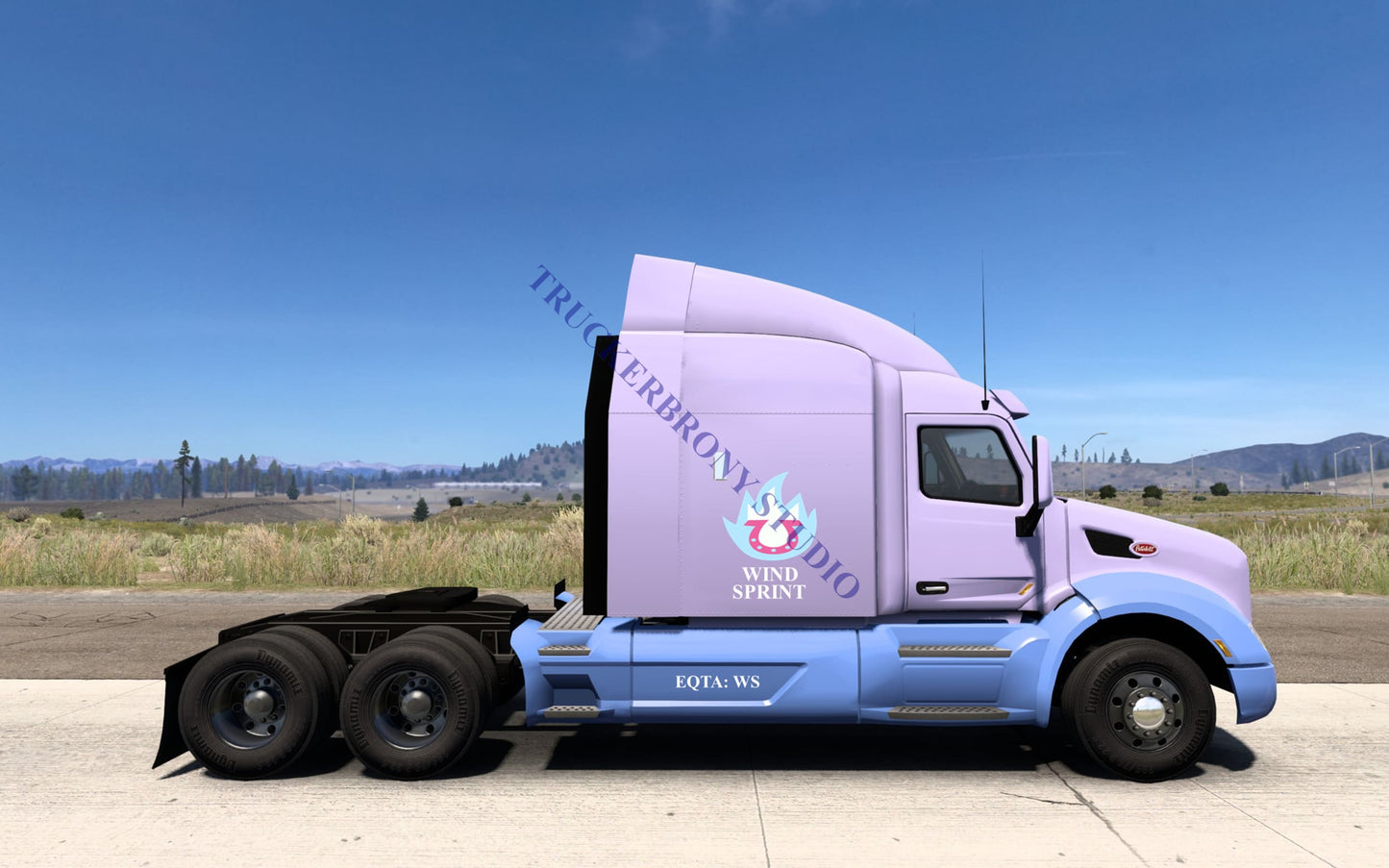 Wind Sprint Peterbilt 579 (Digital Image)