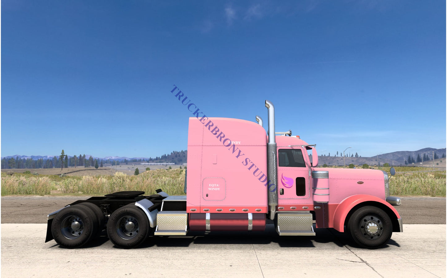 Windy Peterbilt 389 (Digital Image)