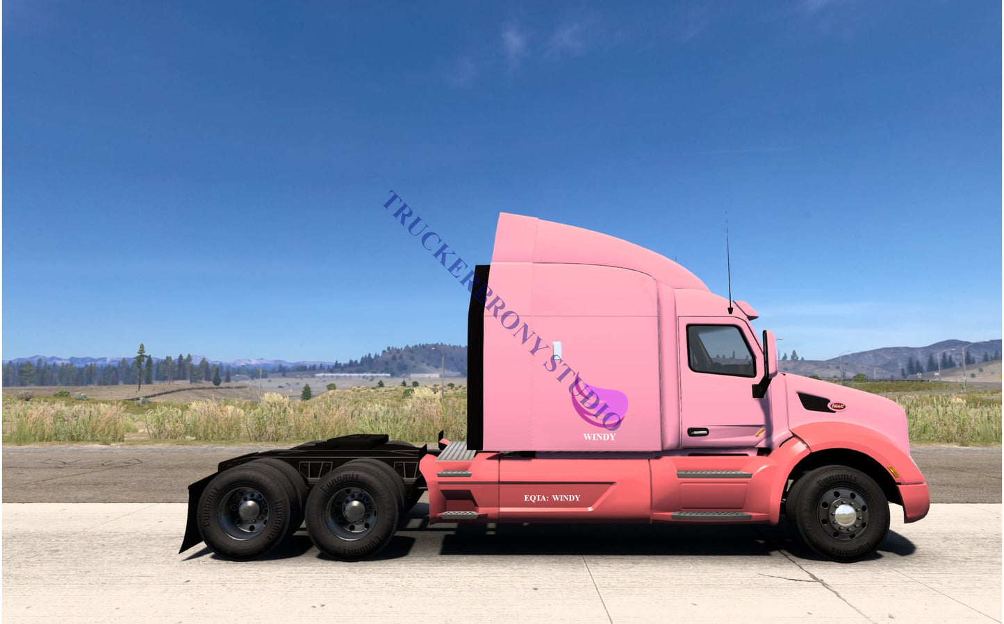 Windy Peterbilt 579 (Digital Image)