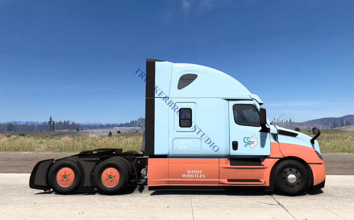 Windy Whistles Freightliner Cascadia (Digital Image)