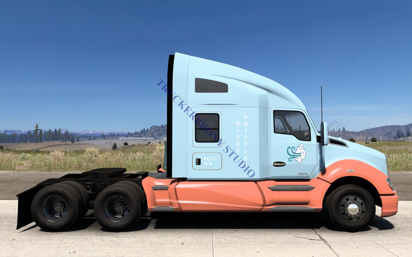 Windy Whistles Kenworth T680 (Digital Image)