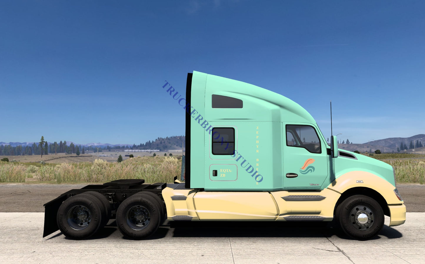 Zephyr Breeze Kenworth T680 (Digital Image)