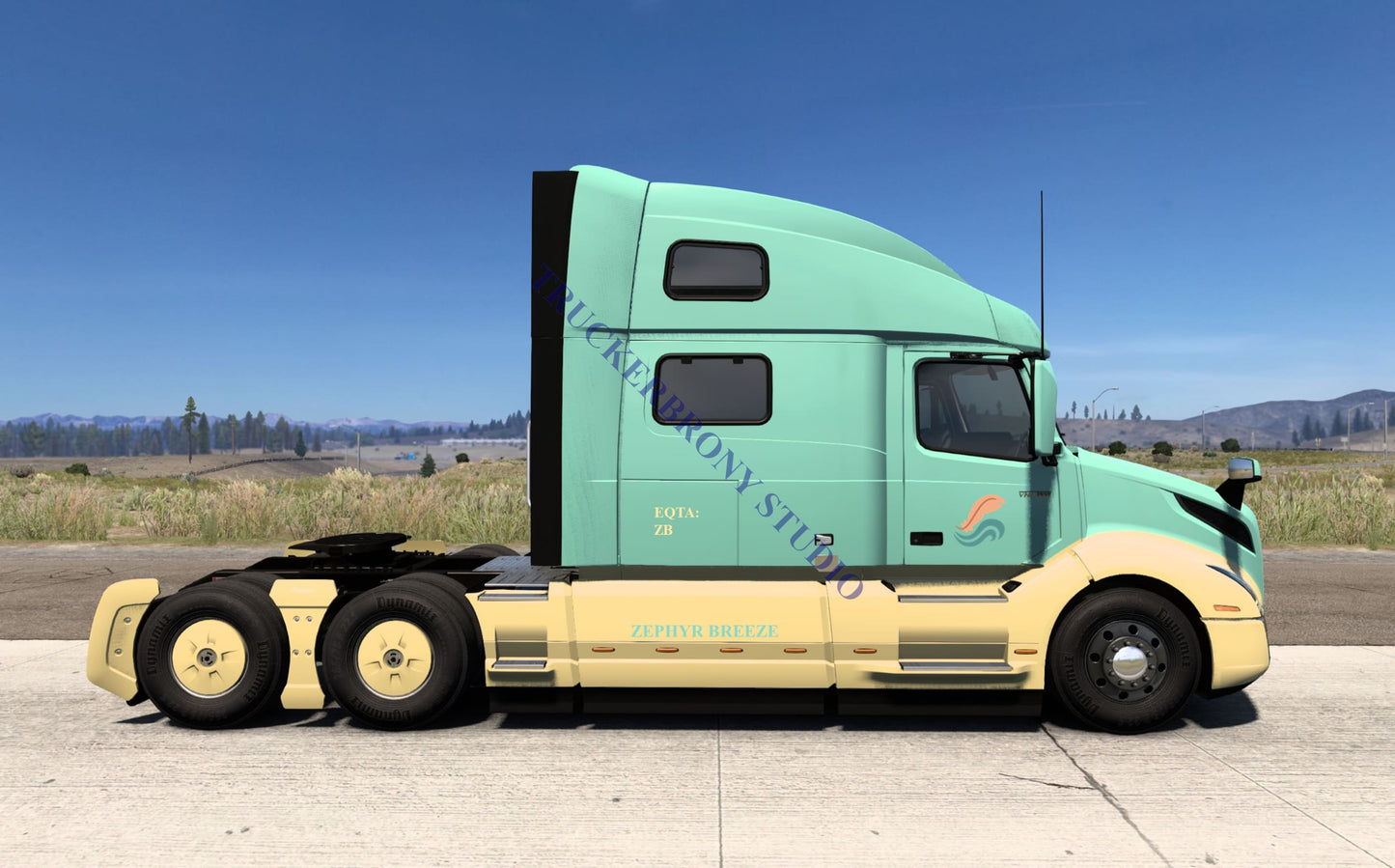 Zephyr Breeze Volvo Vnl (Digital Image)